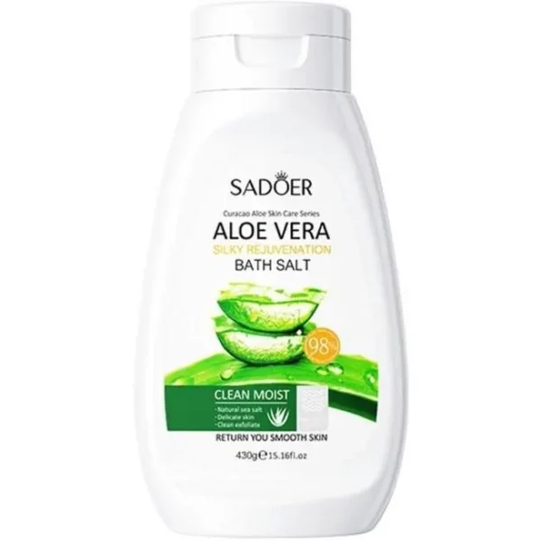 نمک بدن سادور حاوی 98 درصد آلوئه ورا BATH SALT SADOER