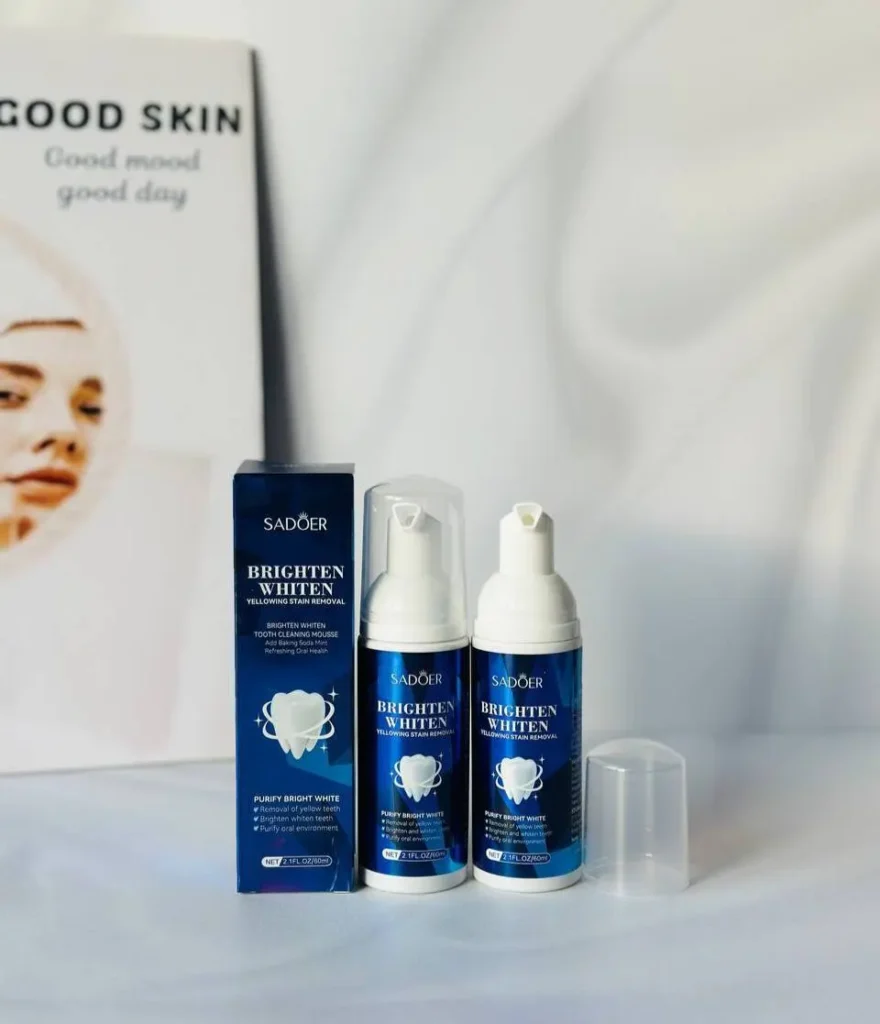 فوم سفید کننده دندان و رفع فوری زردی دندان سادور