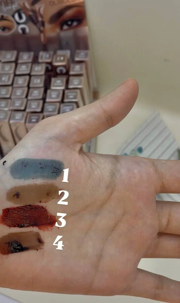 رنگ بندی پیلاف ابرو اولیبولا- تینت ابرو پیل آف اولیبولا