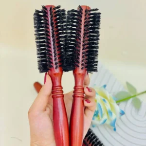 برس دسته چوبی گرد خارجی