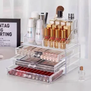 استند رو میزی لوازم آرایشی- نظم دهنده لوازم آرایشی دخترانه